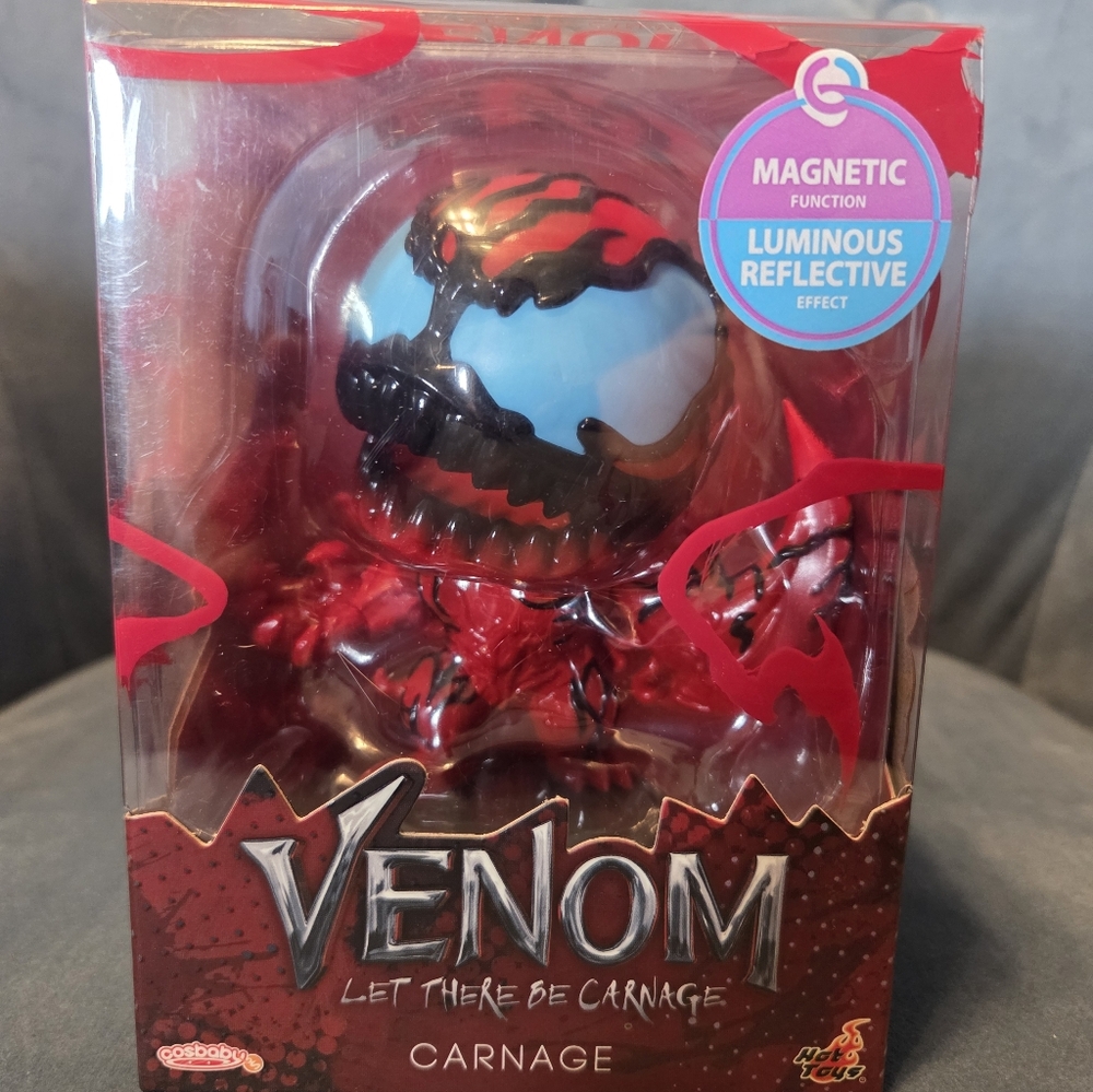 Marvel X Disney X Cosbaby X Hot Toys Venom Carnage Let There Be Carnage Figure
